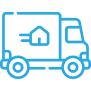 Moving truck icon icon