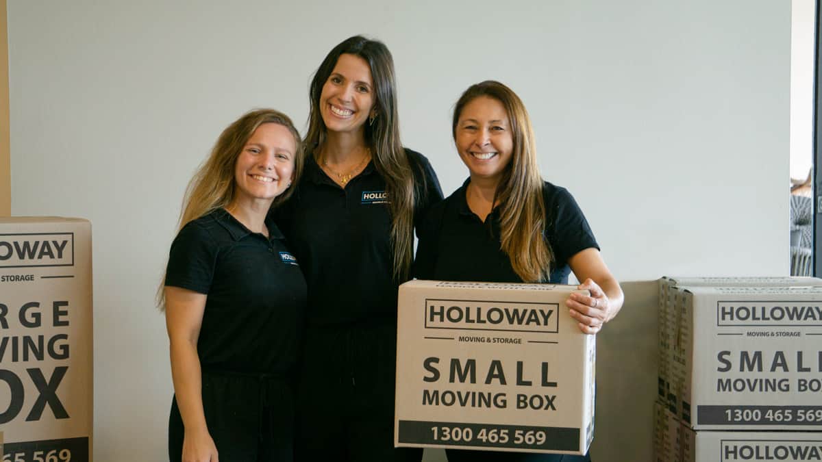 Holloway packing team in action