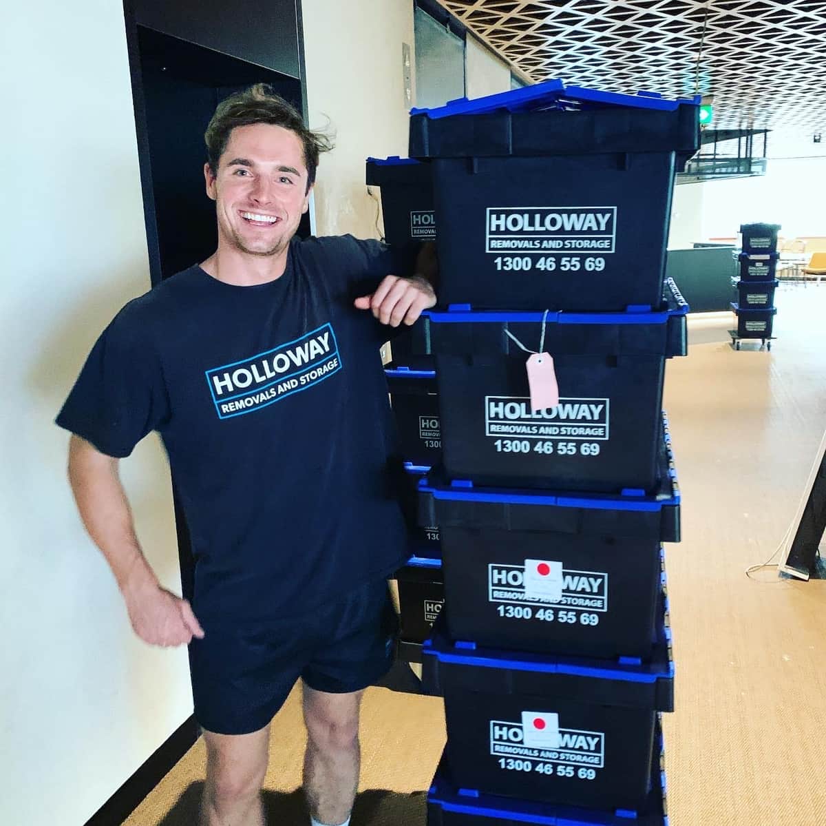 Holloway removals team in Sydney on a commercial move