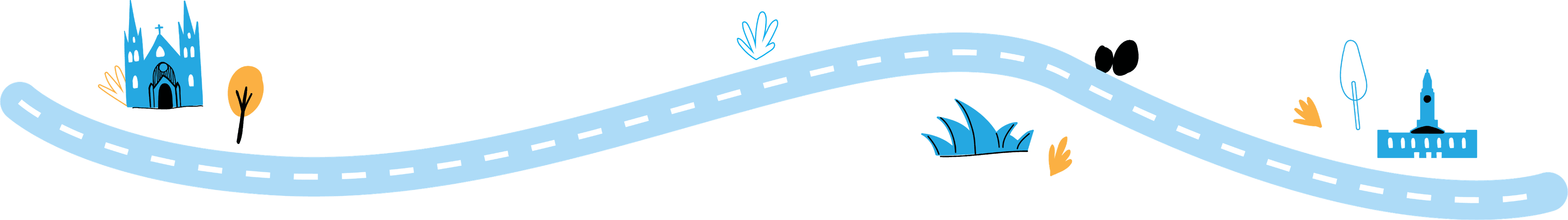 Holloway Illustration of a Road