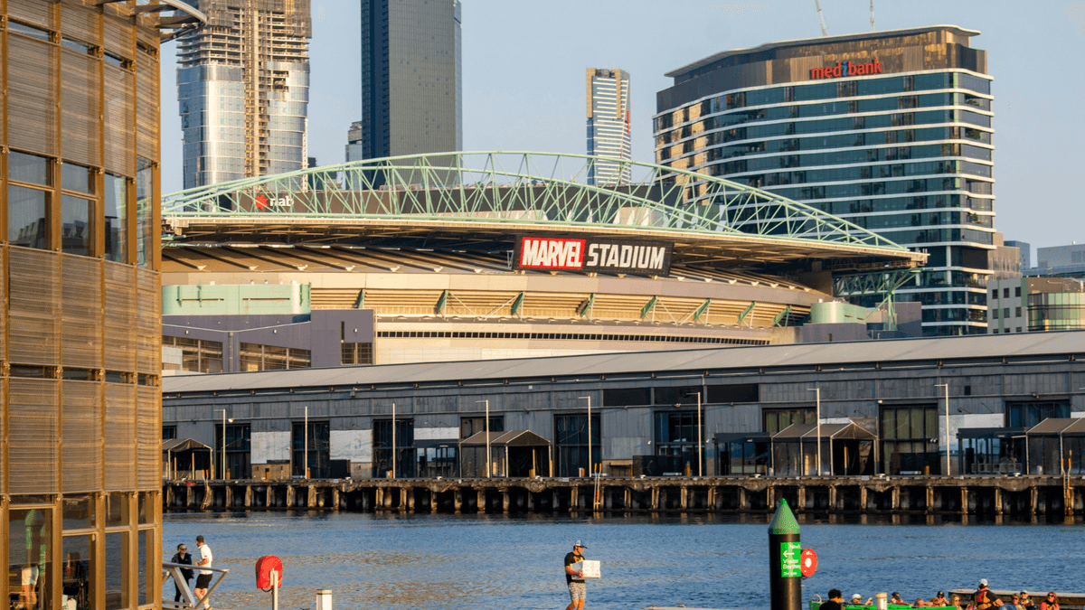 melbourne suburb docklands marvel stadium