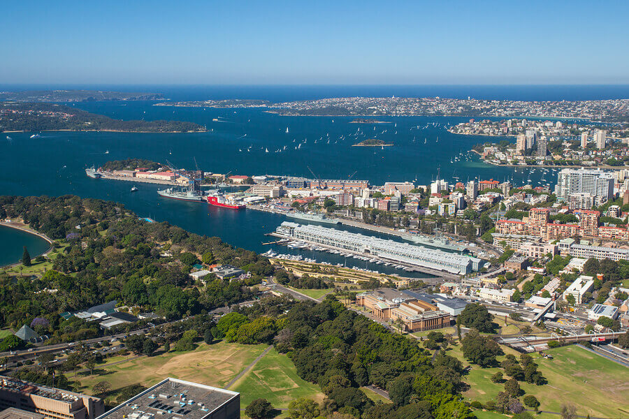 bigstock Aerial View of Sydney Looking 53026132 1